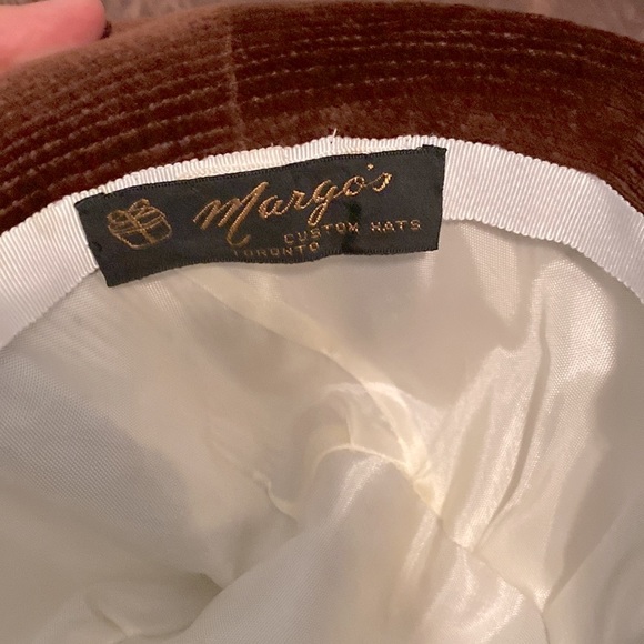 Margo’s Custom Brown Fedora / Bowler / Derby Hat - Picture 4 of 5